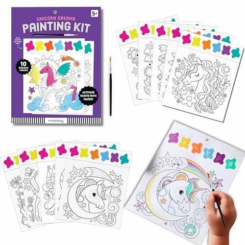 Mudpuppy Unicorn Dreams Painting Kit – Paperback, by Mudpuppy – Very Good