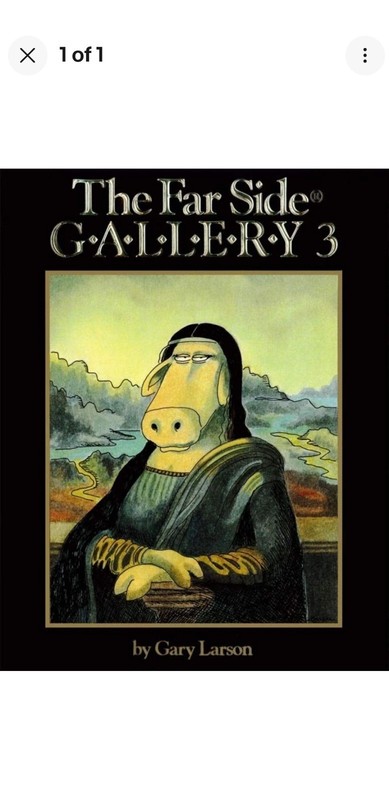 The Far Side Gallery 3 by Gary Larson Paperback Humor Comics Cartoon Book