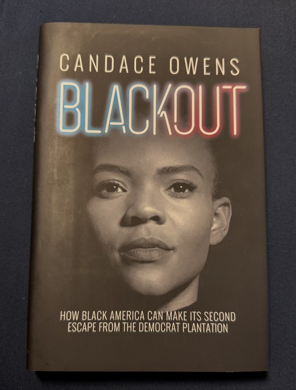 Blackout by Candace Owens SIGNED AUTOGRAPHED Hardcover Threshold Editions 2020