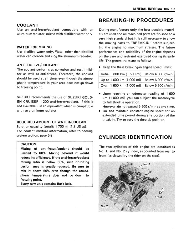 SUZUKI VS700GL VS750GL VS800GL Intruder Service Manual 1987-2004 - WIRE BOUND gallery