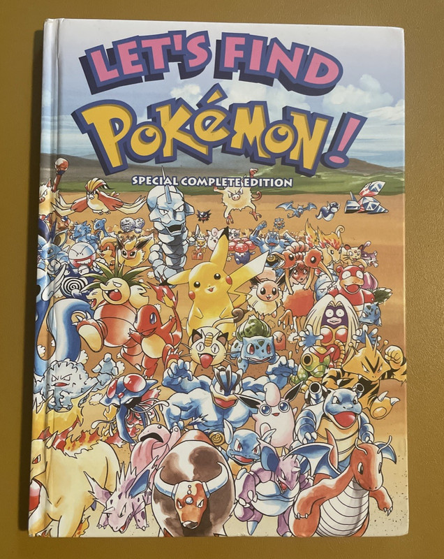 Let’s Find Pokémon Special Complete Edition Book First Edition