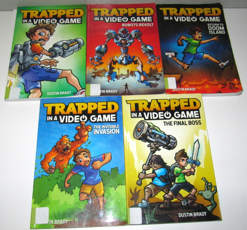 #1-5 Trapped in a Video Game by Dustin Brady TPB gallery