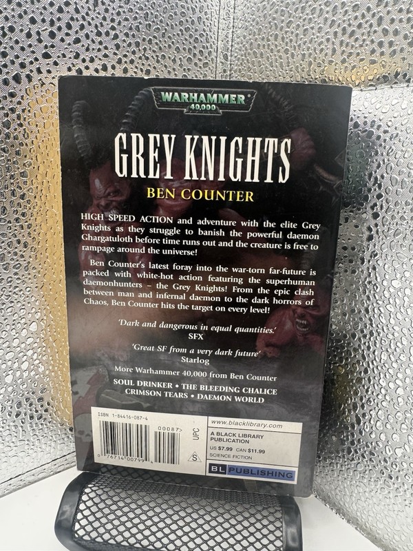 Warhammer 40k Grey Knights Book – Ben Counter | Black Library GrimDark gallery