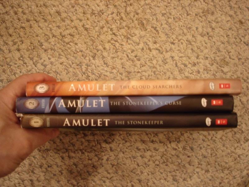 Amulet Kazu Kibuishi lot 3 hardcovers Book One Two Three 2008-2010 gallery