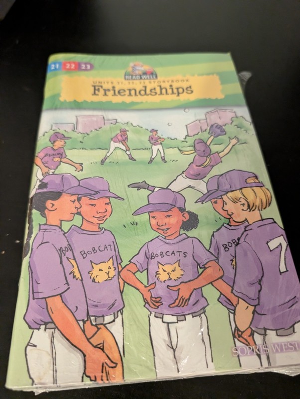 Friendships Units 21, 22, 23 Storybook (Read Well) by Sopris West, Good Book