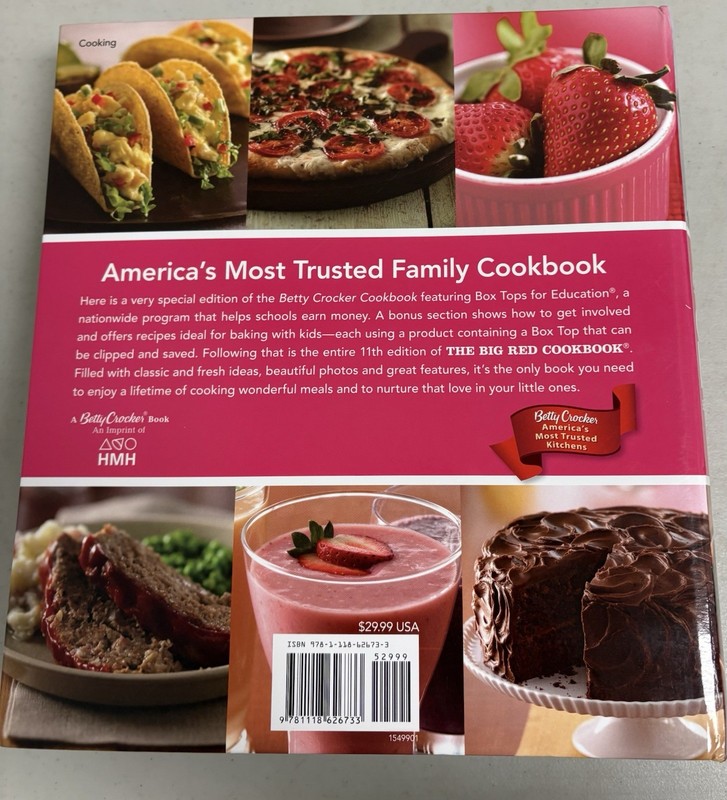 Betty Crocker Cookbook 11th Edition Hardcover binder edition NEW gallery