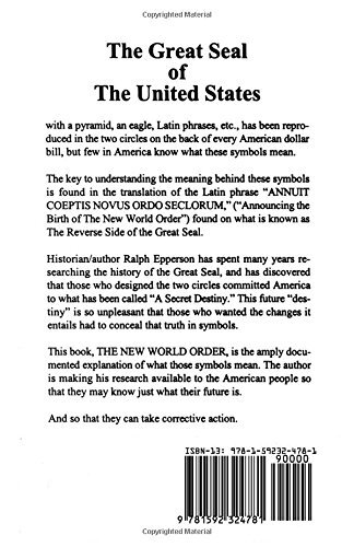 The New World Order Book Paperback by Ralph Epperson 2016 - "A Secret Destiny" gallery