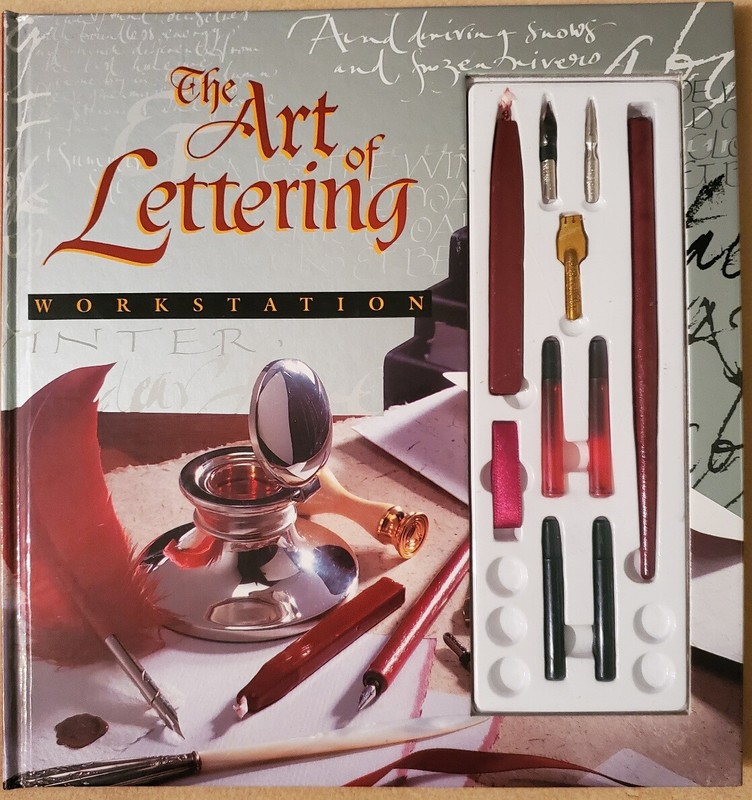 Art of Lettering Workstation by Claire Secrett