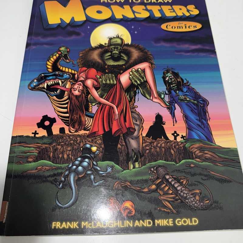 How To Draw: Monsters, Manga, Horror Comics Lot Of 3 gallery