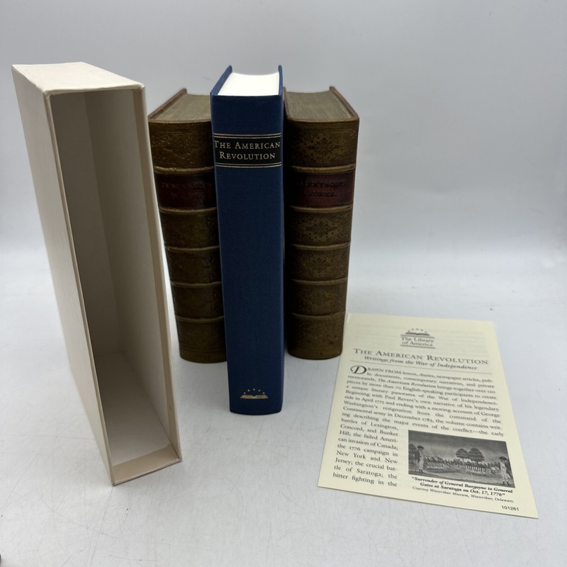 American Revolution Library of America 2001 Brand New Hardcover (N128)