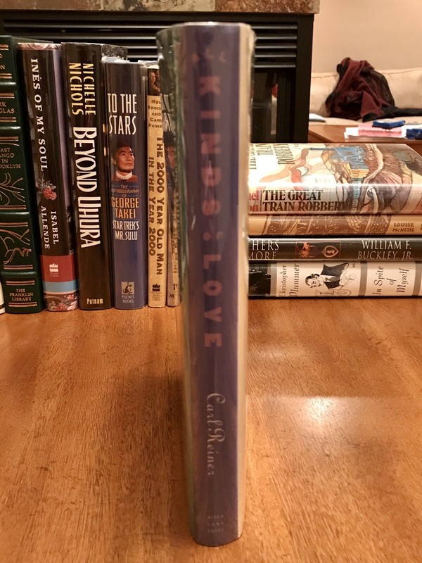 CARL REINER Signed 1st ALL KINDS OF LOVE Novel Comedy Legend The Jerk HC FINE gallery