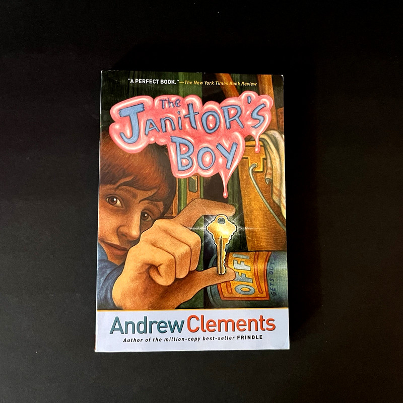 The Janitors Boy Mix Lot of 4 Books Children Softcover by Andrew Clements gallery