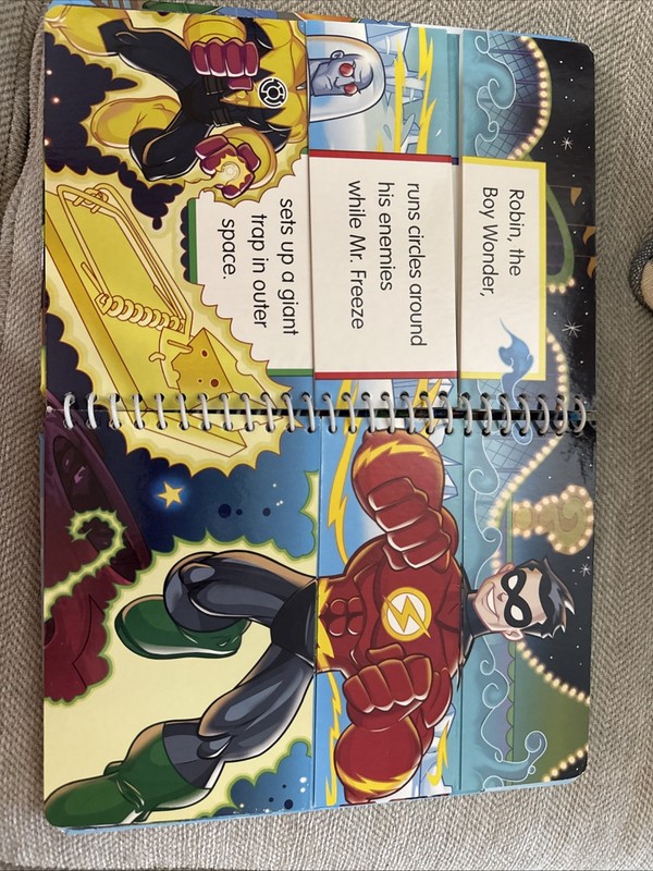 DC Super Friends Mix and Match by David Roe (2011, Children's Board Books) gallery