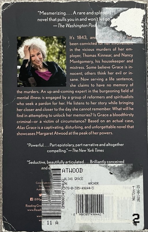 Alias Grace: A Novel - Paperback By Atwood, Margaret - GOOD gallery