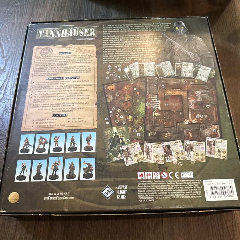 Tannhauser by Fantasy Flight Games Staff (2007, Game) gallery